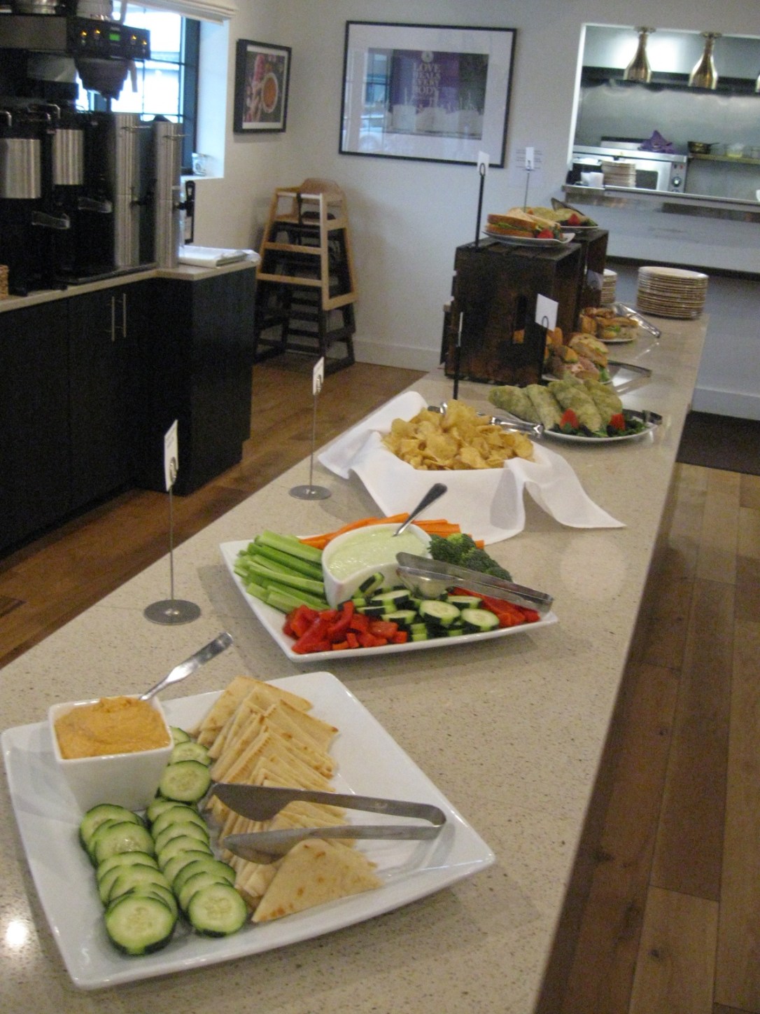 a buffet of unique and delicious food